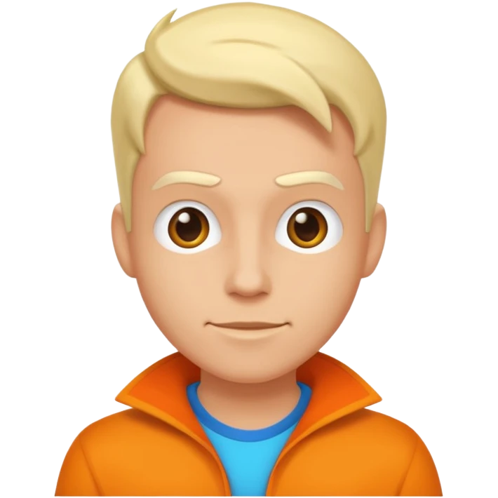 Character concept design creation: Hypercasual toon hero emoji