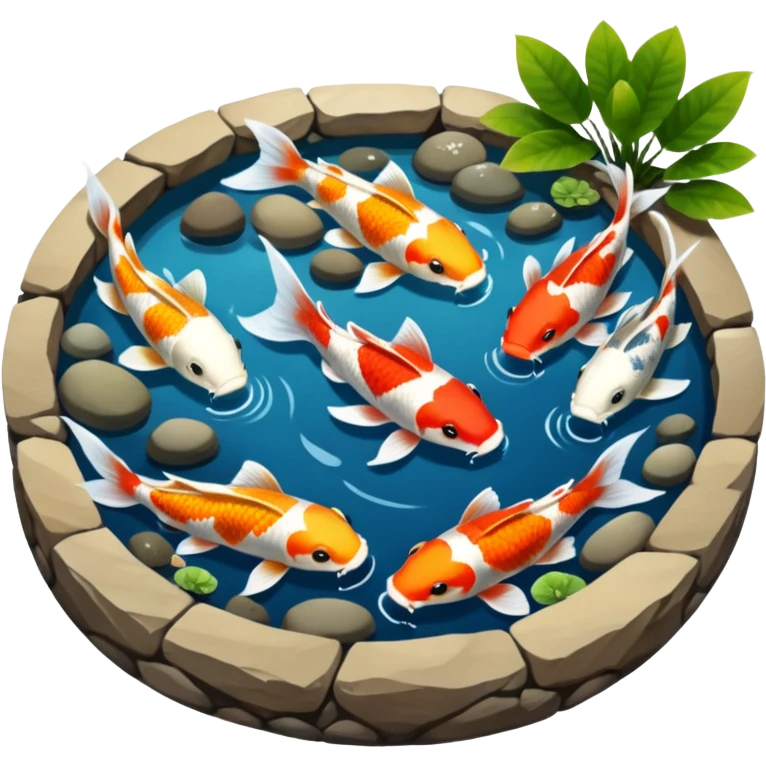 Koi Pond emoji