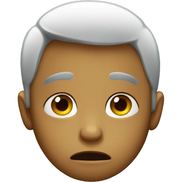 Sad face emoji emoji