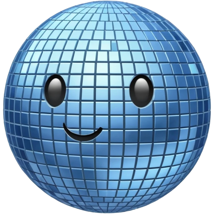 disco ball moon emoji
