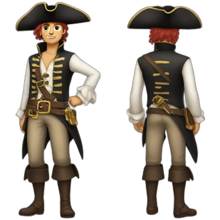 pirate fullbody emoji