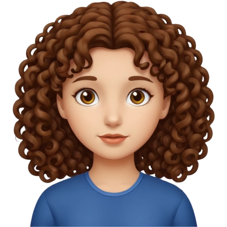 ragazza riccia emoji