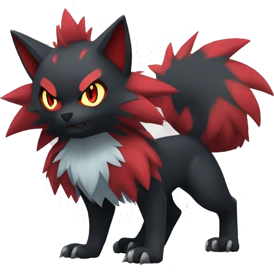 Litten-Zoroark full body emoji
