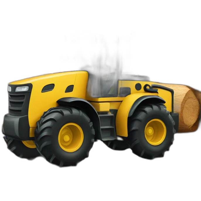 wood skidder emoji