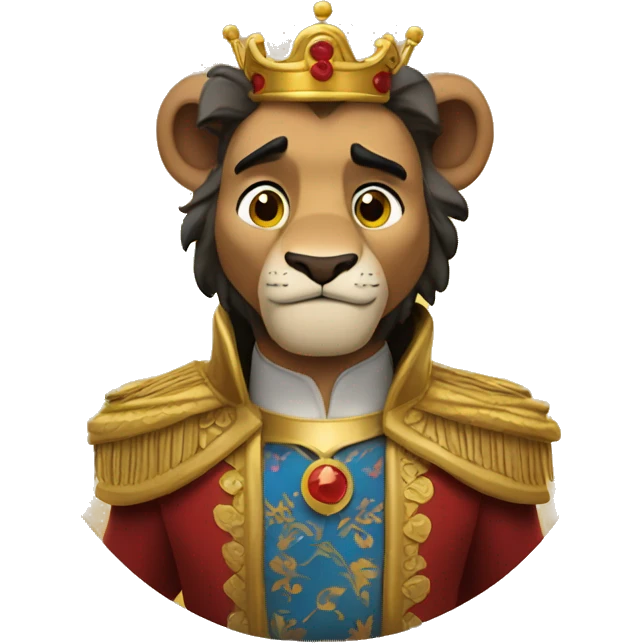El rey león película infantil de Disney  emoji