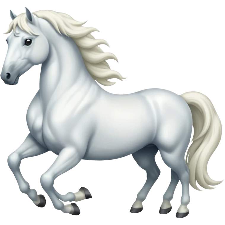 white horses emoji