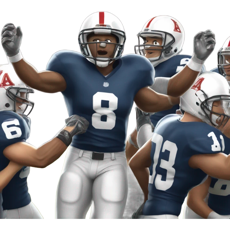 Commanders Football Touchdown emoji