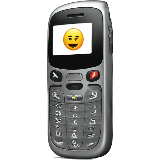 Old Motorola flip phone  emoji
