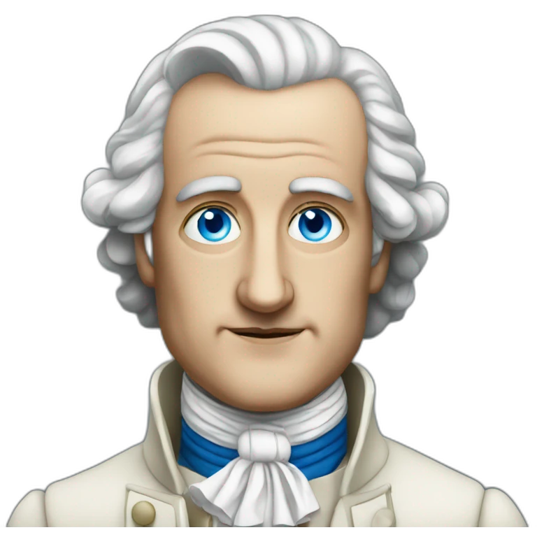 Goethe with blue eyes emoji