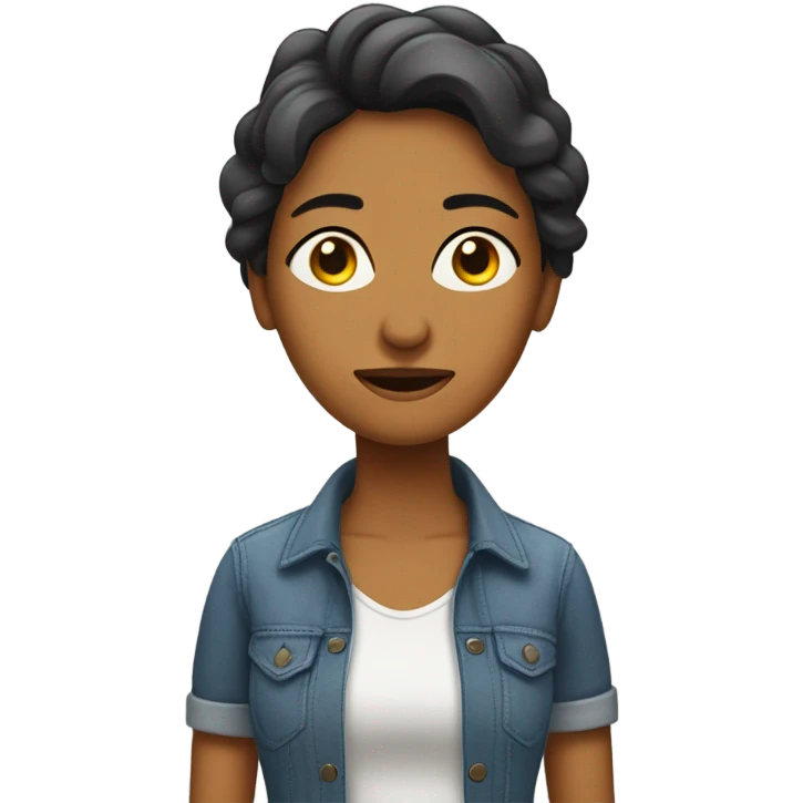 Mujer triste  emoji