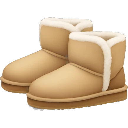 Ugg slippers emoji
