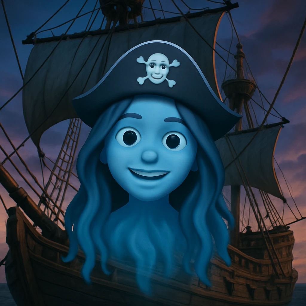 pirate ship emoji