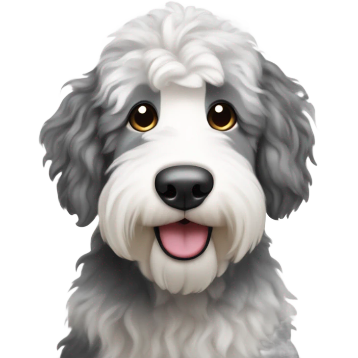 Merle sheepadoodle emoji