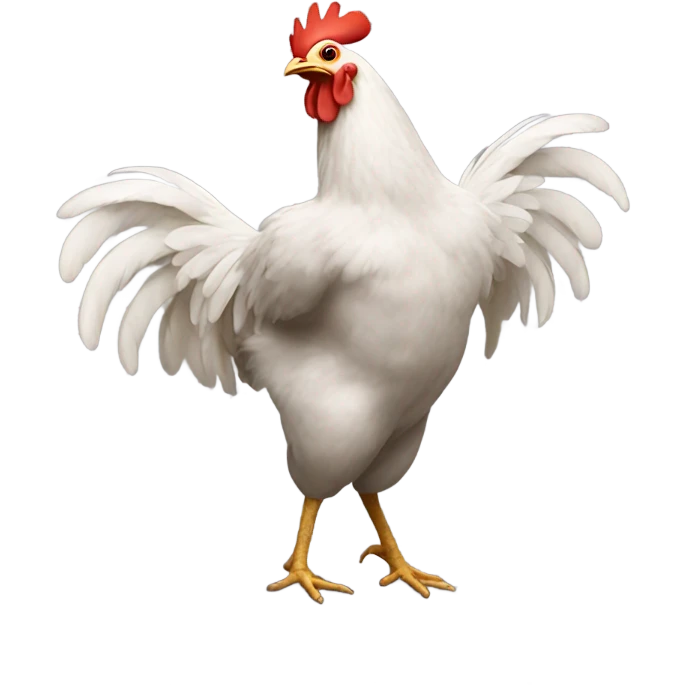 chicken dancing  emoji