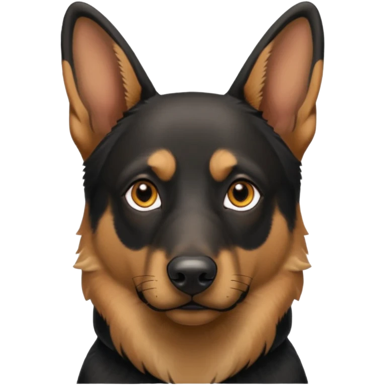 german shepard  emoji