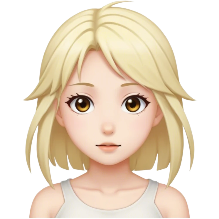 Anime girl emoji