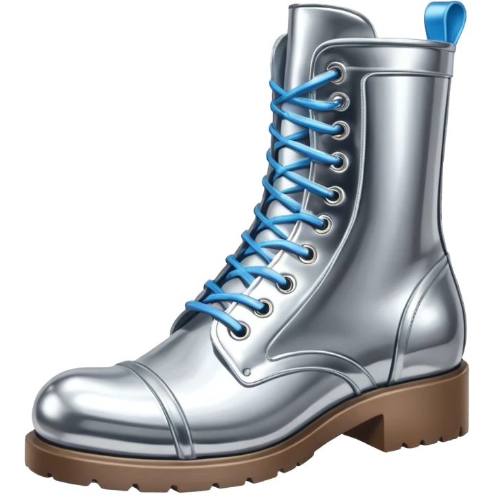 Jeff Koons style spam can boot shoe emoji