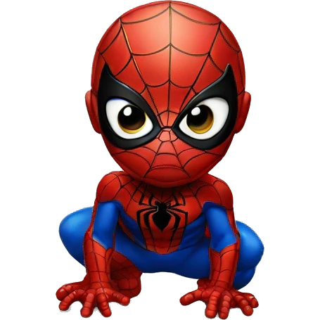 Baby Spiderman emoji