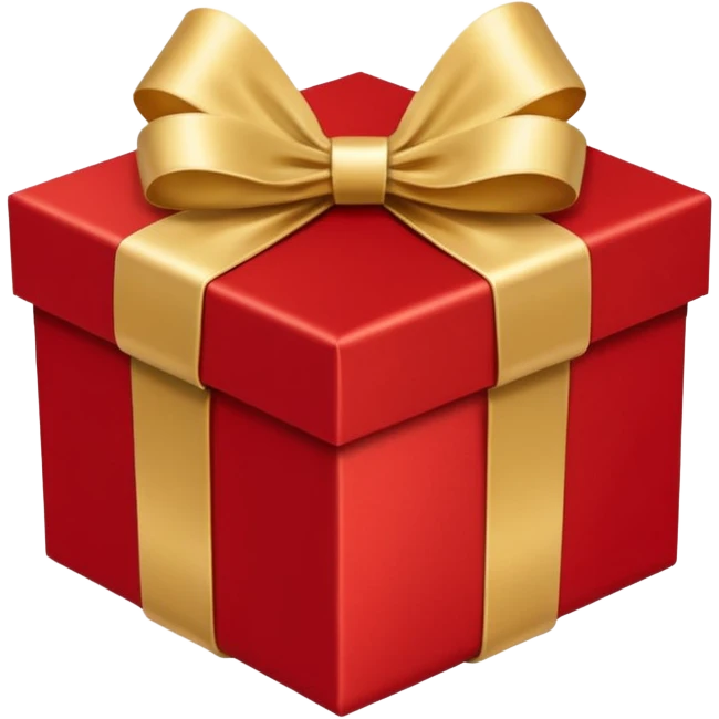 Caja de regalo emoji
