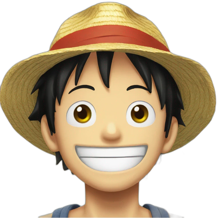 Luffy dieu du soleil emoji