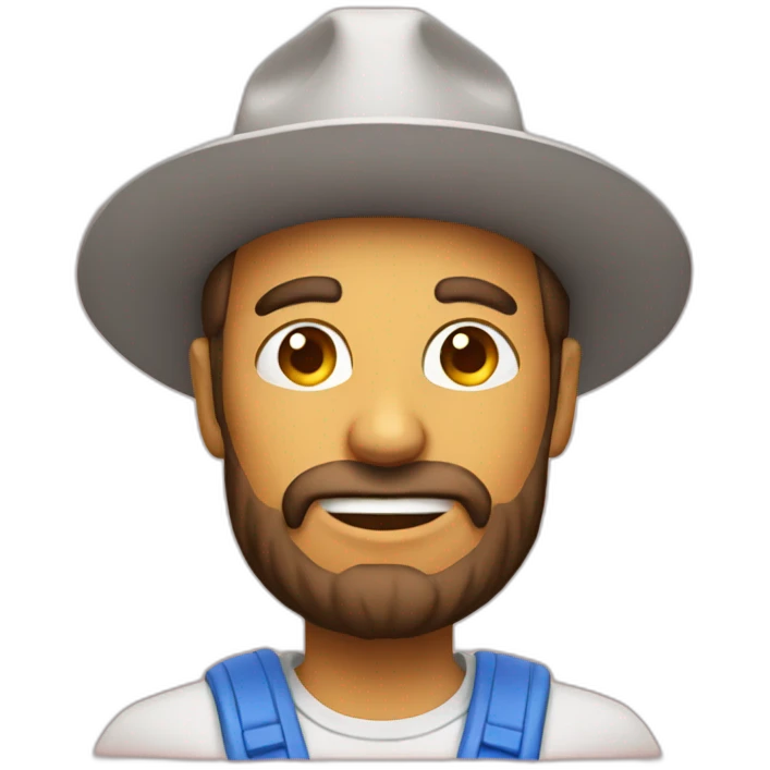 god developer with hat emoji
