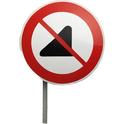 Road sign stating:  Over The Limit  emoji