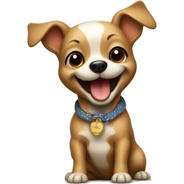 Here's the image of the cheerful small dog dressed in a vintage outfit, leading a fun meeting with people clapping around. Let me know if you'd like any adjustments! emoji