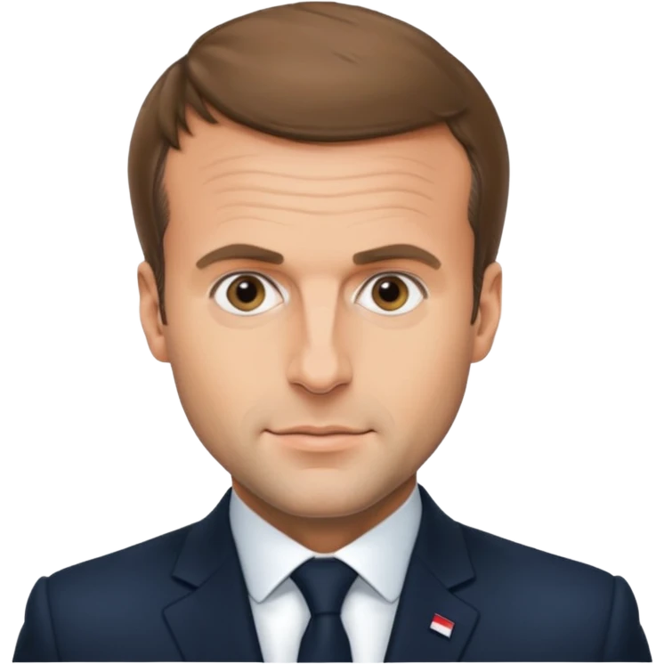 Manuel Macron cite emoji