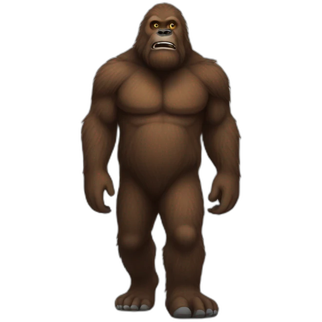 Big foot emoji