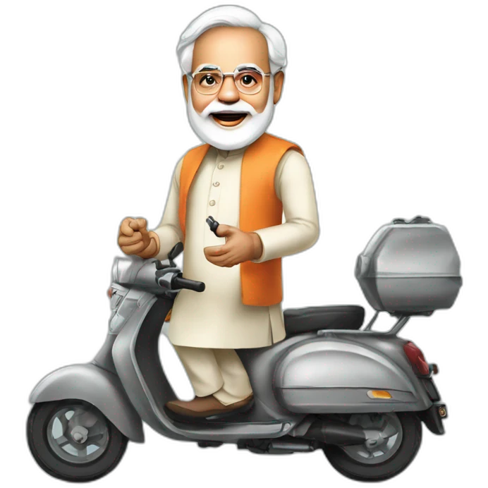Modi ji petrol  emoji