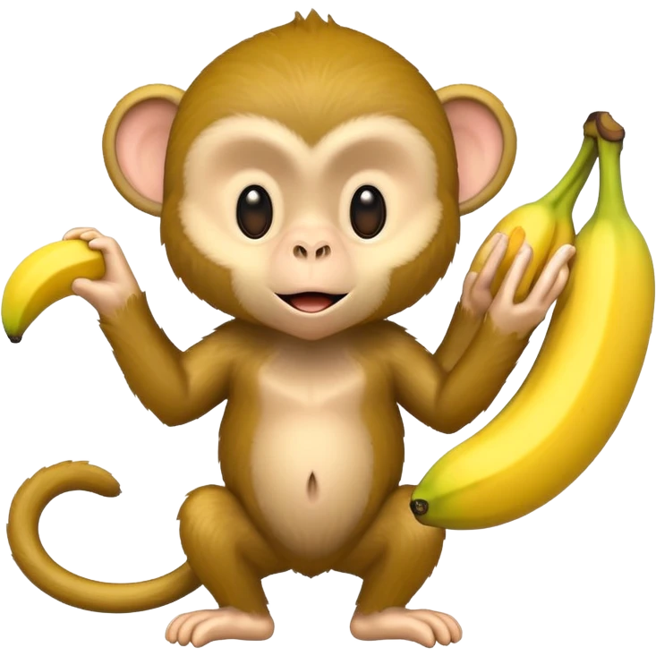 banana monkey emoji