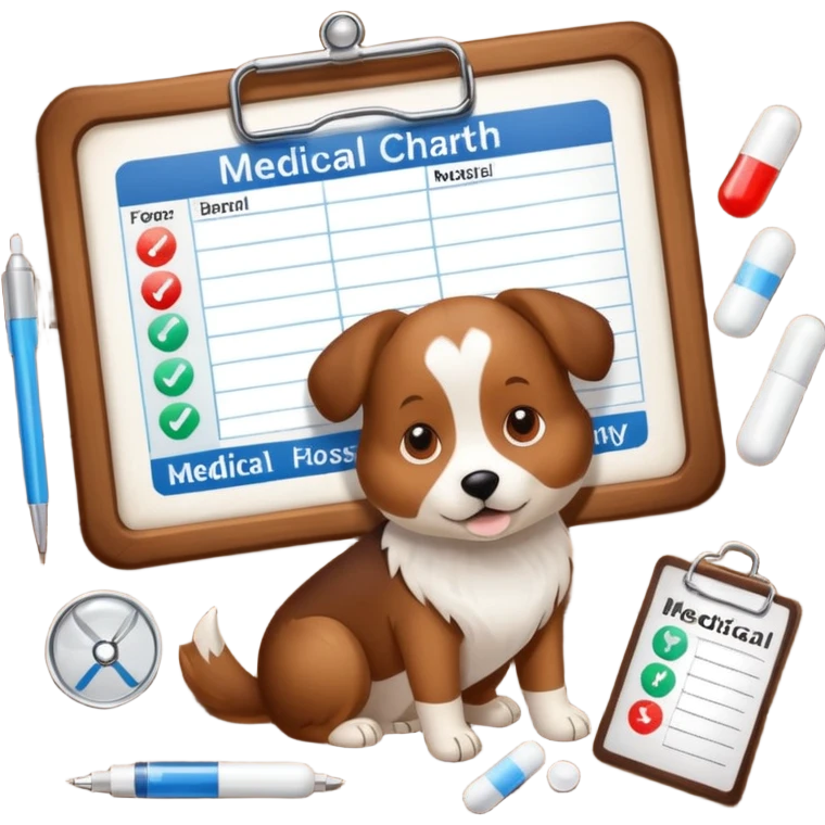 dog Medication Schedule emoji
