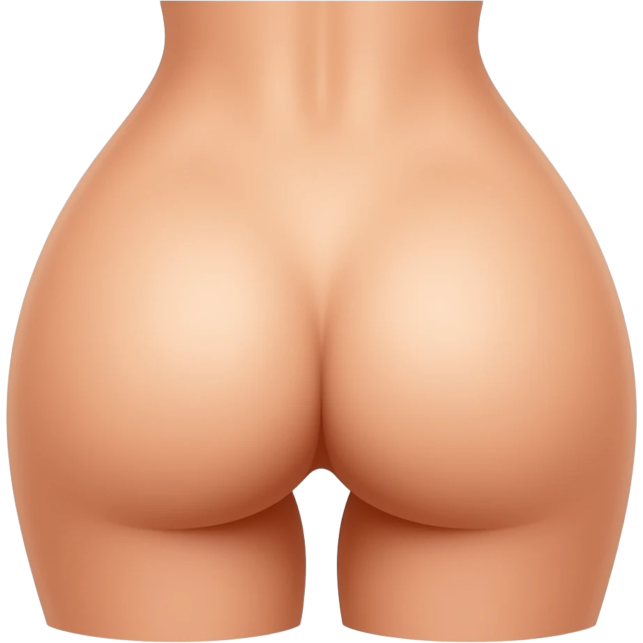 Female butthole naked emoji