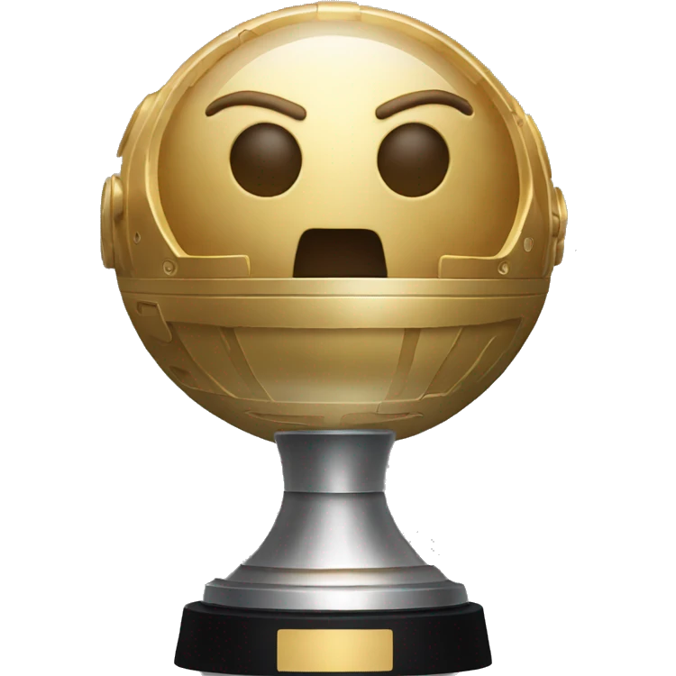 star wars time show trophy for always being right emoji