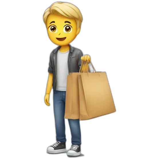 shopping emoji