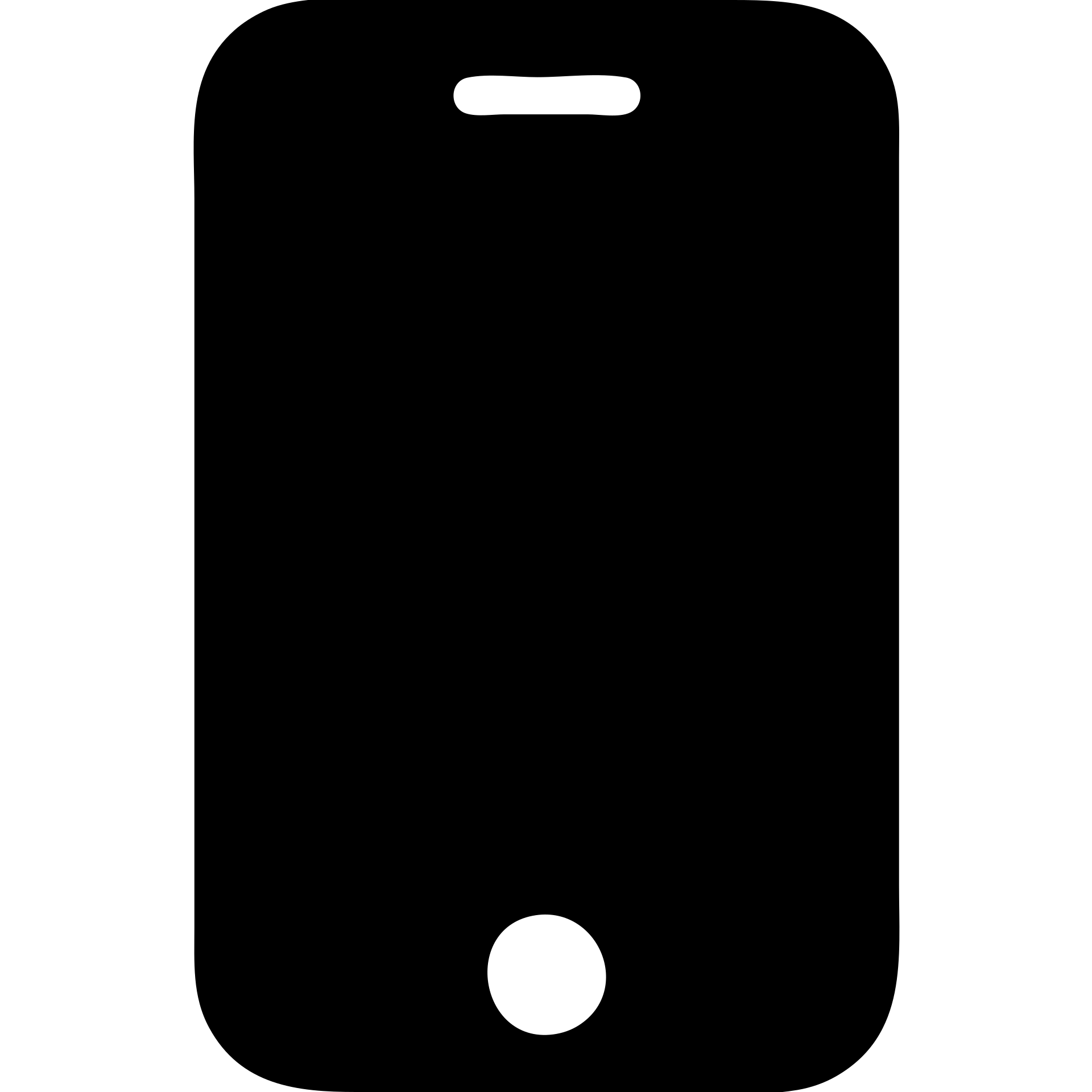 solid filled phone icon emoji