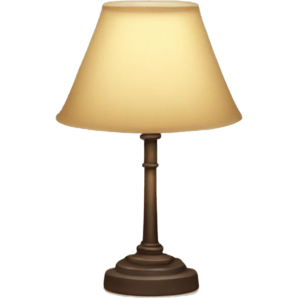 cozy desk lamp emoji