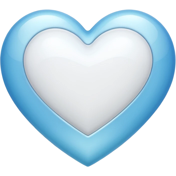white heart crazy  emoji