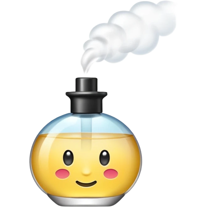 spraying perfume without hands  emoji