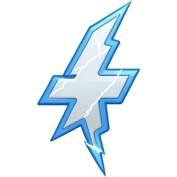  lightning emoji