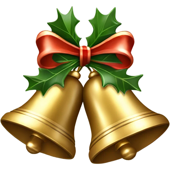 Christmas bells emoji