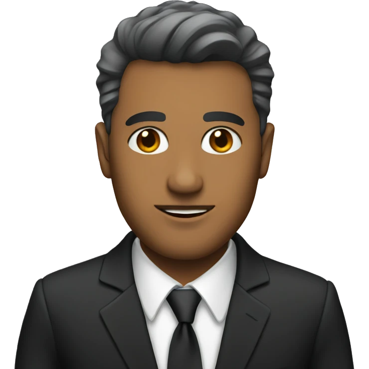A man in a suit emoji