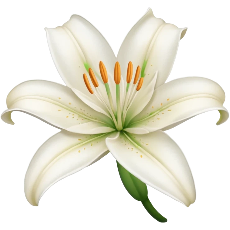 Aesthetic lily emoji