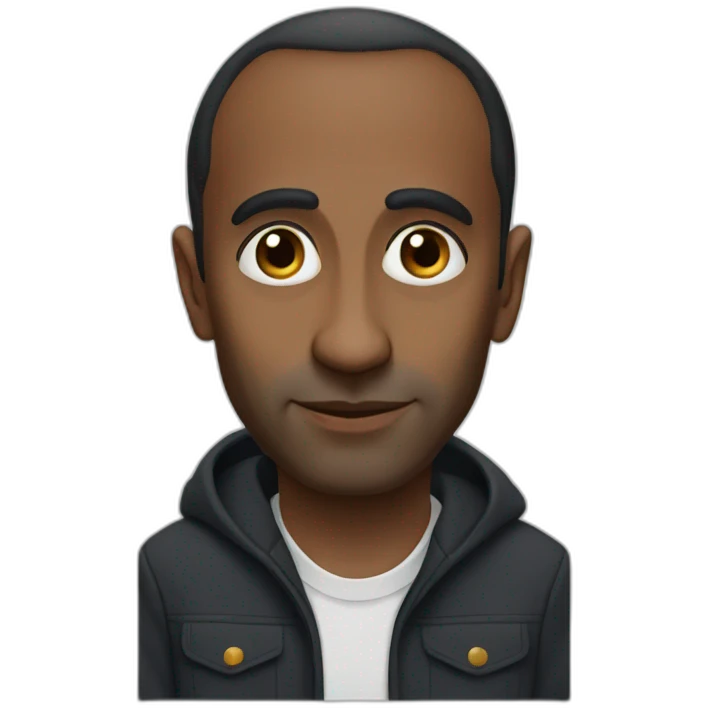 Black man Eric Zemmour emoji