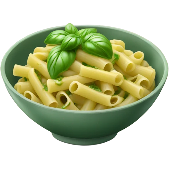 Pesto sauce pasta emoji