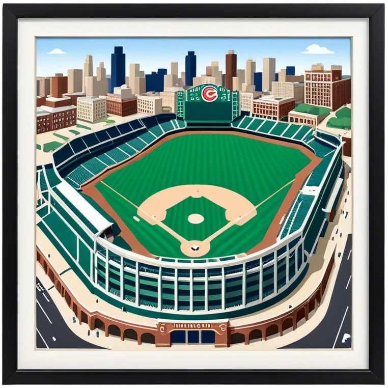 Wrigley Field emoji
