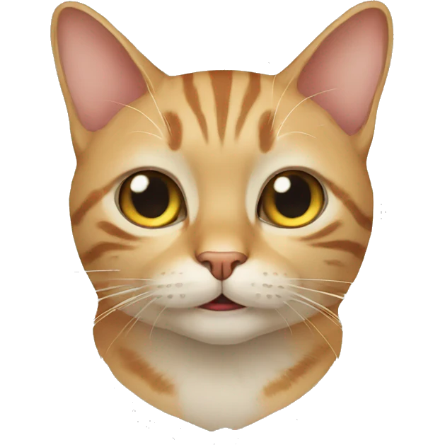 Funny cat emoji
