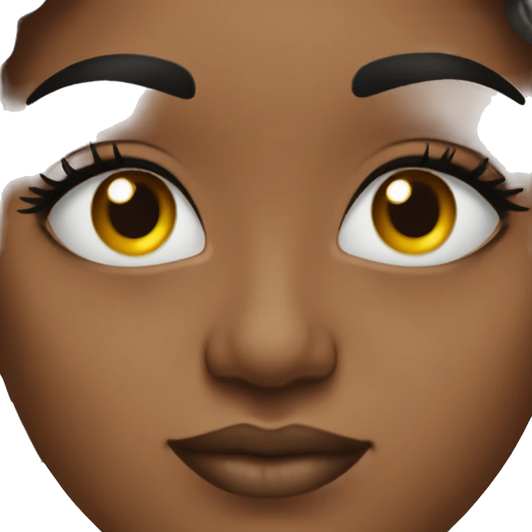 Clean girl makeup emoji