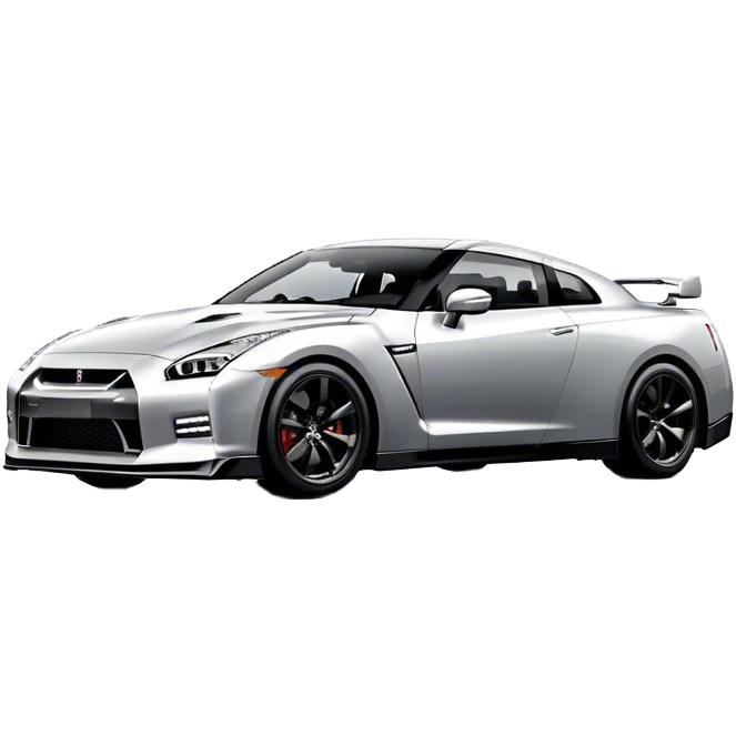 Nissan GT-R - Nissan (Model Year: 2022) (Iconic colour: Silver) emoji
