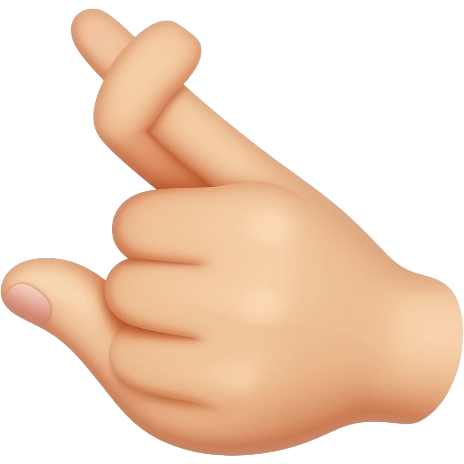 🖖put the thumb touching the pointer emoji